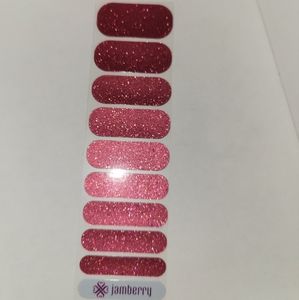 Jamberry Sparkle Red Nail wraps